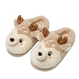 Matériau Haute Qualité et Douceur Supérieure: Fabriqués en peluche haute densité, ces chaussons de Noël femme et chaussons de Noël homme offrent une sensation de douceur et de chaleur incomparable. Le matériau est respirant pour un confort optimal tout au long de la journée.