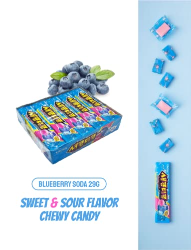 Dulces Sour y Sweet sabor Soda Arándano 435g miniatura 4