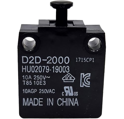 Interruptor de puerta D2D-2000 evita cortocircuitos en terminales 16A