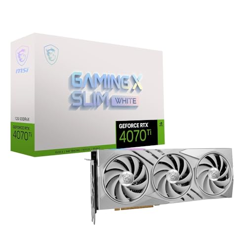 MSI RTX 4070 Ti GAMING X SLIM ホワイト 12GB