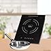 TI-1B 12 inch Built-In Single Burner Induction Glass-Ceramic Cooktop, 1750W, UL858 Certified