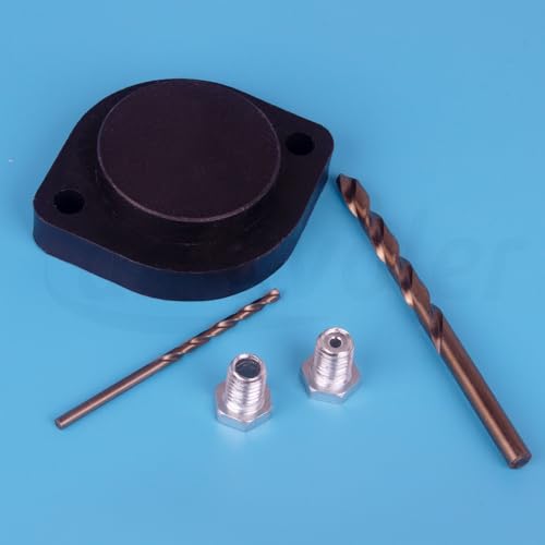 Image of Motorcycle Engines Frame Stud Drill Plate Repair Tool Kits Aftermarket Parts Fit For Harley-Davidson Sportster 883 1986-2006 2011-2017.