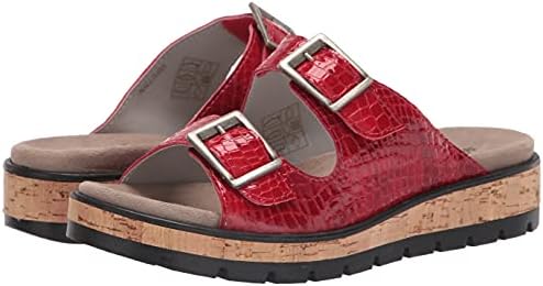 Flexus by Spring Step Women's NALLO Sandal, RED, 9 | Image 6