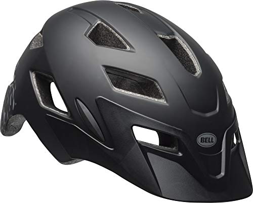 Bell Sidetrack Youth Bike Helmet - Fragments Matte Black/Silver - Uy (50–57 Cm) #TOP2