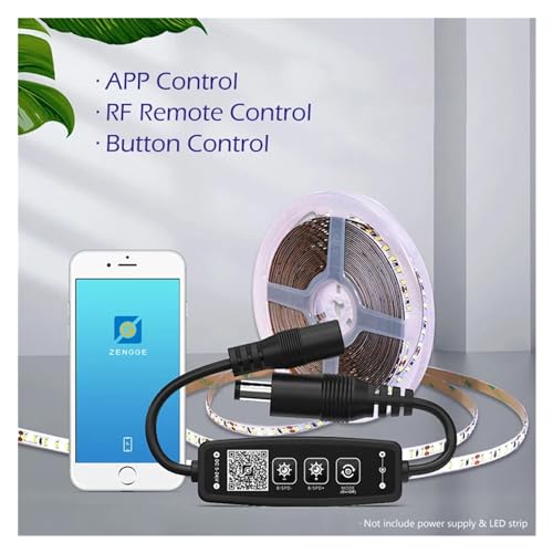 Variateur LED Bluetooth DC5-24V pour un réglage d'intensité précis sur ruban COB SMD - 6