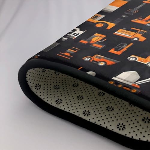 Tapis doux moderne motifs imprimés finitions haut de gamme 152 cm - 6