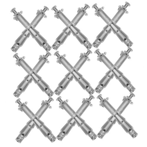 Ciieeo 22Juegos Tuercas Para Anclajes De Puerta Hueca Con Tornillos De Fijación Para Paneles De Tuercas Roscadas Fijación Para Instalaciones