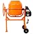 Cement Mixer,650W AC Motor Portable Power Cement Mixers,5 Cu. Ft Electric Concrete Mixer Machine, for Mortar, Stucco, Seeds and Fodder