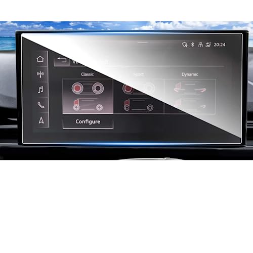 Film protection verre trempé 10.1 pouces pour garder l'écran GPS de votre Q5 impeccable