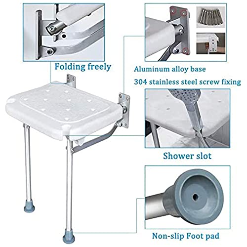 Banc de transfert douche pliable et stable à support mural de qualité