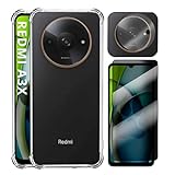 COMBO Película Privacidade Fosca + Capa Anti-Impacto + Pelicula Câmera Para Redmi A3x (Tela 6.71") - C7 Company