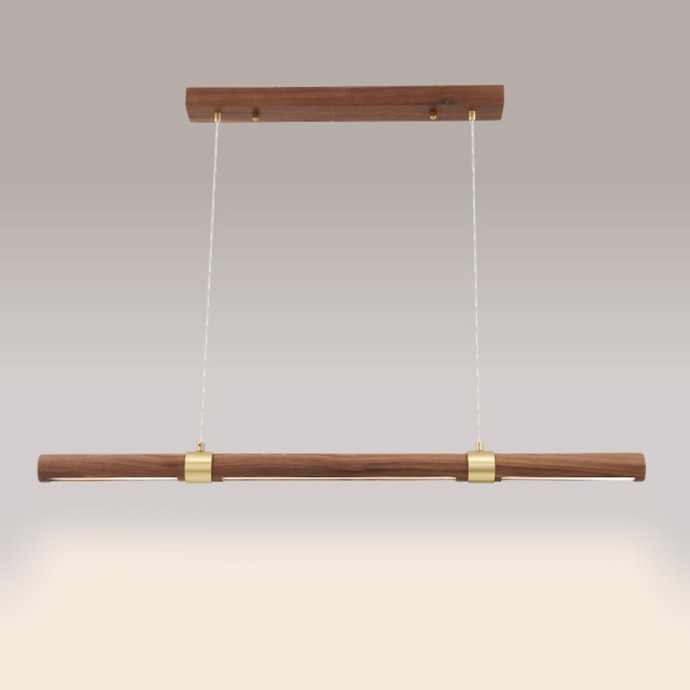 Lampada a Sospensione lineare a LED Lampada da soffitto Moderna Lampada da Tavolo da Pranzo Lampada a Sospensione a Striscia Lunga Luci per Isola Cucina Ristorante Ufficio Deco s