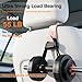 KULOLO Car Seat Hooks & Purse Holder - 4 Pack Boxed,55 lb Heavy Duty,Eco PP Car Hooks for Purse/Bag/Baby Gear/Gym Bag/Groceries/Cup/,Fits 0.32-0.55”Car Headrest Rods (Pink)