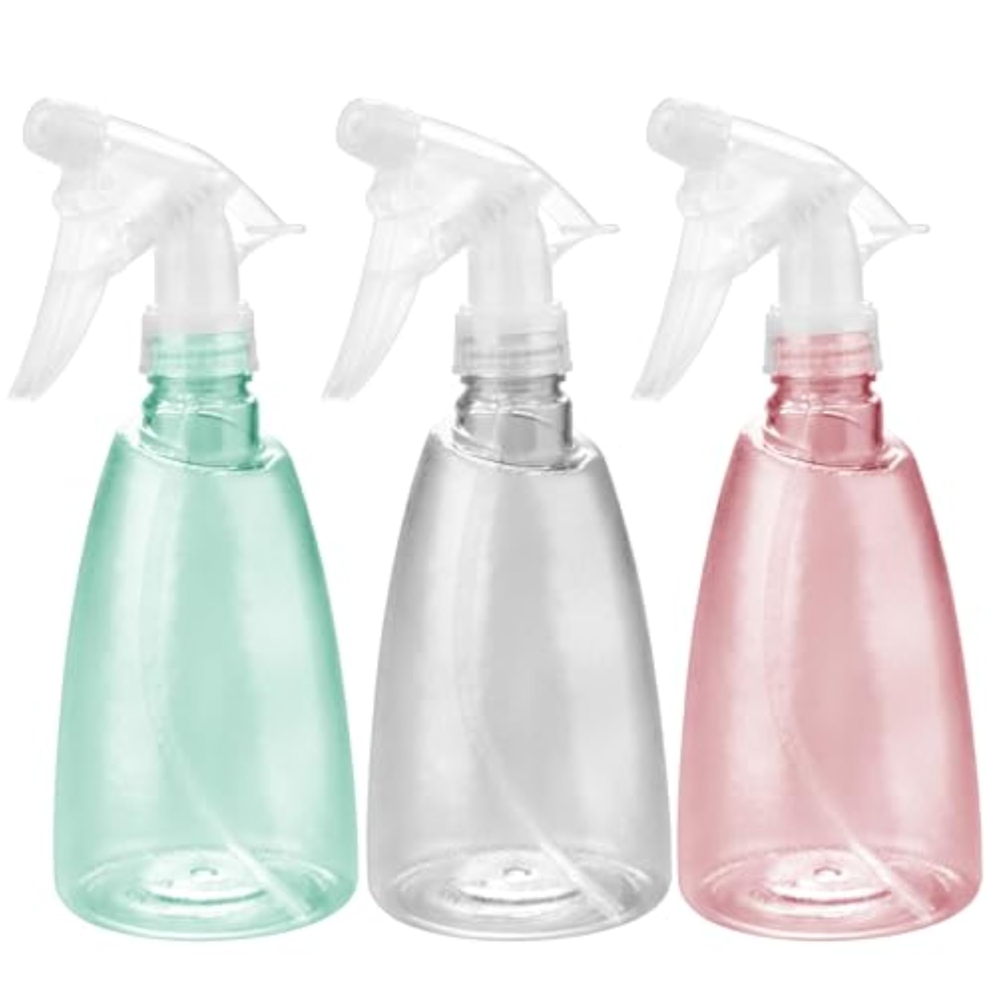 3 Pcs Water Spray Bottle 500ml Plastic Empty Spray Bottles