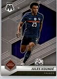 2021-22 PANINI MOSAIC FIFA #7 JULES KOUNDE FRANCE SOCCER OFFICIAL TRADING CARD OF SOCCER