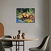Paint by Numbers for Adults Beginner, Brown Bear Adult Paint by Number, DIY Oil Painting Kits for Adults, Bear in Forest Painting by Numbers Canvas Craft for Home Wall Decor, 16 X20 Inch #1