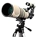 Produktbild Huiiv 60X420mm Clear Astronomical Refractor Telescope with Tripod Finder Scope for Beginner Sky Gazers Teens (300X)