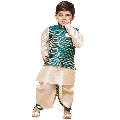 AJ DEZINES Indian Traditional Dhoti Kurta Dress For Boys|Ind