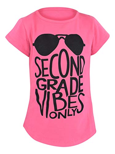 Image of Unique Baby Boys 2nd Grade Vibes Only Back to School T Shirt