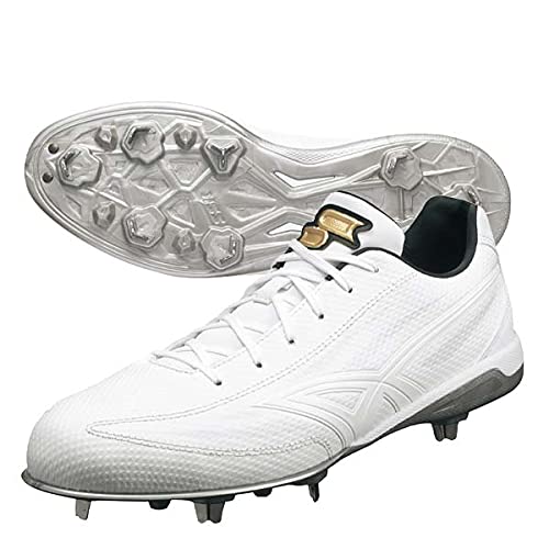 Amazon | SSK スパイク 野球 金具 白 樹脂底 高校野球対応 大人 一般