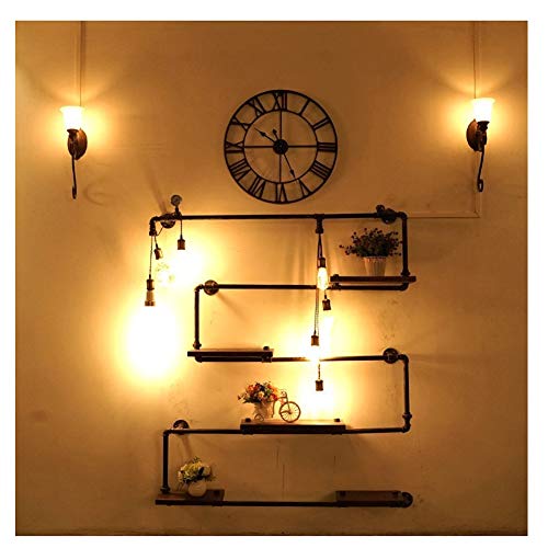 Vintage Edison Light Bulbs Dimmable, E12 40W St48 Candelabra Incandescent Bulbs, 2200K Amber Warm St48 Squirrel Cage Lights Warm Decorate Restaurant Coffee Shop Kitchen, 6-Pack 110V #TOP4