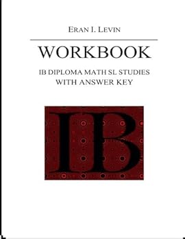 Paperback Workbook - IB Diploma Math SL Studies with Answer Key Book