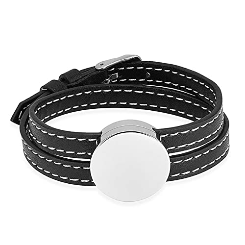 Bijoux souvenir de crémation : bracelet d'urne pour cendres de 22 cm