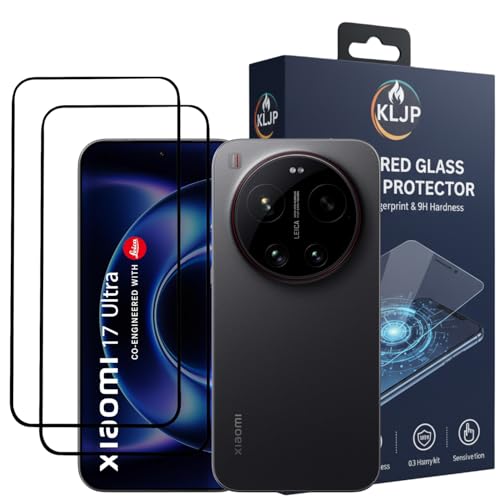 Image of Gorilla Tempered Glass For Xiaomi 17 Ultra With Installation Kit | Edge to Edge Coverage | Black (Pack Of 2)