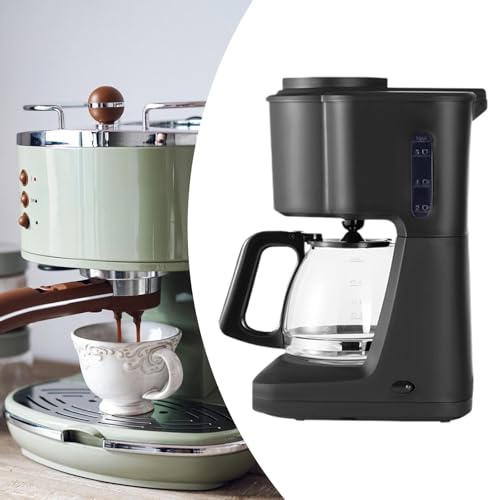 Fenteer Kaffeemaschine Automatische Brew Coffee Pot Wasserspiegel Indikator Kaffee -Tee -Maschinen Kaffee Tropfmaschine für Latte Cafe Office – Bild 4