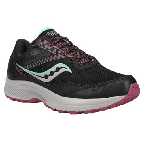 Saucony Women's Cohesion TR15 Running Shoe, Black/Dusk/Mint, 5 - image 3