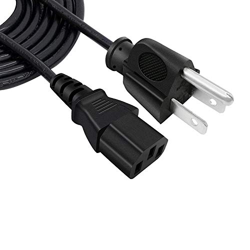 3 Prong Power Cord Replacement for LG 32LD350 32LB5600 32LN530B 447LN540 26LG30 55LB5550 55LN5310 37LC2D 37LC7D 37LF11 37LG30 37LD450 37LG30 37LG30DC 37LG50 TV Power Cord 8ft C13 AC Cable