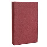 QUARKZMAN Dekorative Bücher 10.6 x 6.7 Leinen Falsche Bücher Für Dekoration Falsche Dekorationsbücher Für Modernes Ästhetisches Zuhause Büro Couchtisch Regal Schreibtischdekoration Weinrot