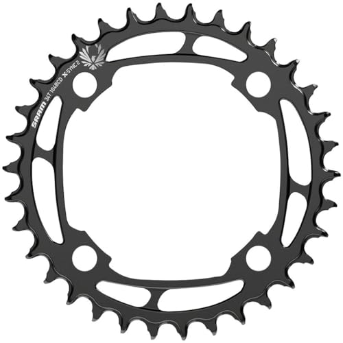 Prodotto affidabile PLATO SRAM X-SYNC2 EAGLE 34D BCD 104 ACERO NEGRO