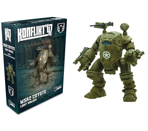 M5A2 Coyote Light Walker figurine premium 28mm Warlord Games américaine