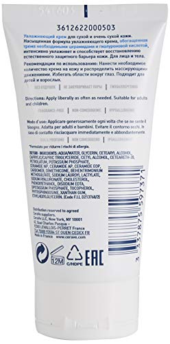 CeraVe hydraterende crème voor droge tot zeer droge huid met 3 essentiële ceramiden en hyaluronzuur, 50 ml - Afbeelding 3