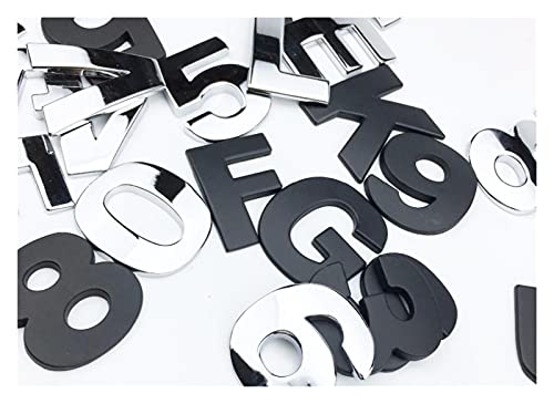 DEMANDER Auto Metalen 3D Letters Hood Embleem Logo Badge Auto Stickers Styling Auto Accessoires Wording 3D-letter Fit… - Image 5