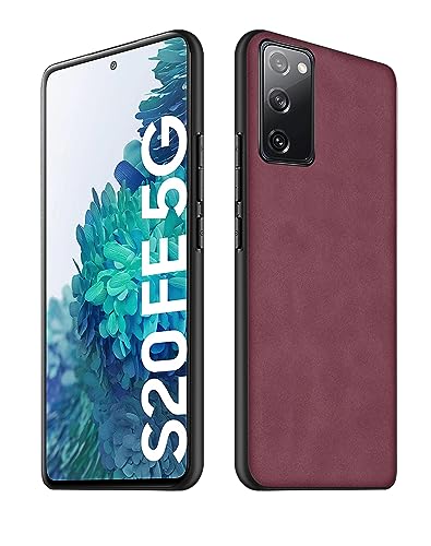 Coque Samsung S20 FE 5G étui cuir TPU daim anti-choc léger homme femme