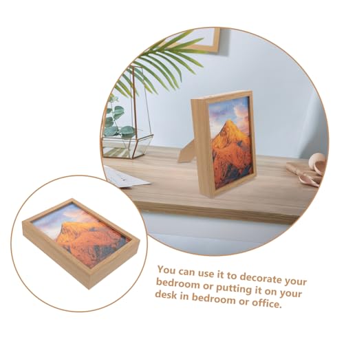 Madera reutilizable en caja de almacenamiento elegante Lurrose para joyas 4