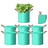 SPONDWILD 7 Pcs 3 Gallon Potato Grow Bag - Versatile & Durable Garden Pots