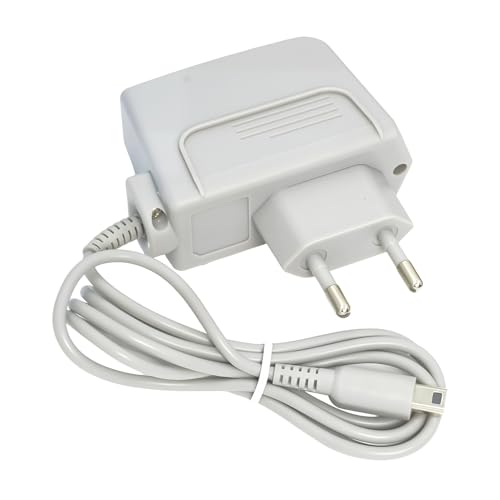 YAOYYG Cargador para Nintendo 2DS/NDSI/3DS/NDSI LL/3DS, Energía de La Industria Gris Compatibles con La Consola DS, 1.2 m, Cargadores DS, Cargadores de Energía de La Industria de Adaptadores DS