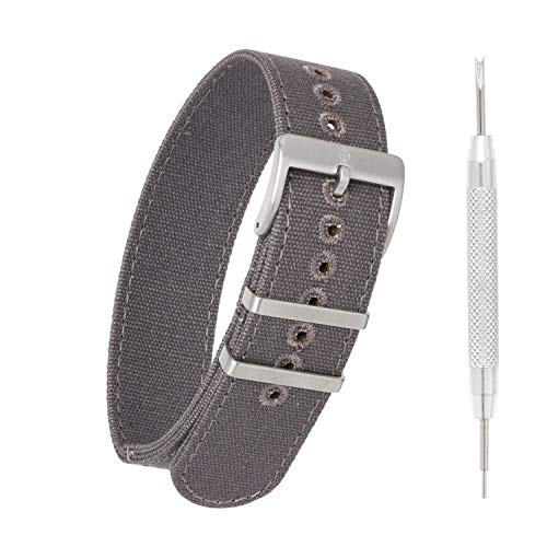 Sniper Bay® Correas de lona de una sola vuelta NATO para reloj Cover