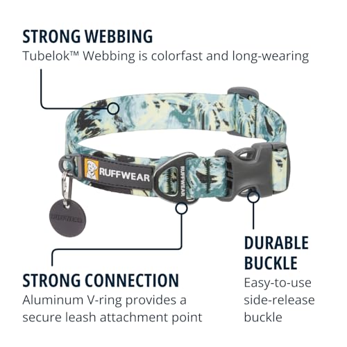 Ruffwear Front Range Large Dog Collar, Pet Dog Collar with Aluminum V-ring Dog Lead Attachment - Image 3
