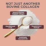 Bovine Collagen Powder for Women - Science-Backed Peptan Collagen Supplement for Women with Hyaluronic Acid, Biotin & Vitamin C for Skin, Hair & Nails - 50 Servings - Made in UK by Inspiriko - Image 5