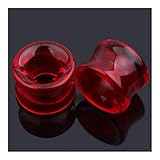 glasstöpsel Metals Type: None Chenyou Mode 8-16mm 6 Farben Glas-stöpsel Und Tunnel Flesh Tunnel Stein-Ohr-Expander Piercing Männer Frauen Ear Plugs Expander Hohl (Main Stone Color : 10mm, Metal Color : Style2)