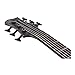 Ibanez Bass Workshop BTB806MS Multi-scale 6-string Bass Guitar - Transparent Gray Flat