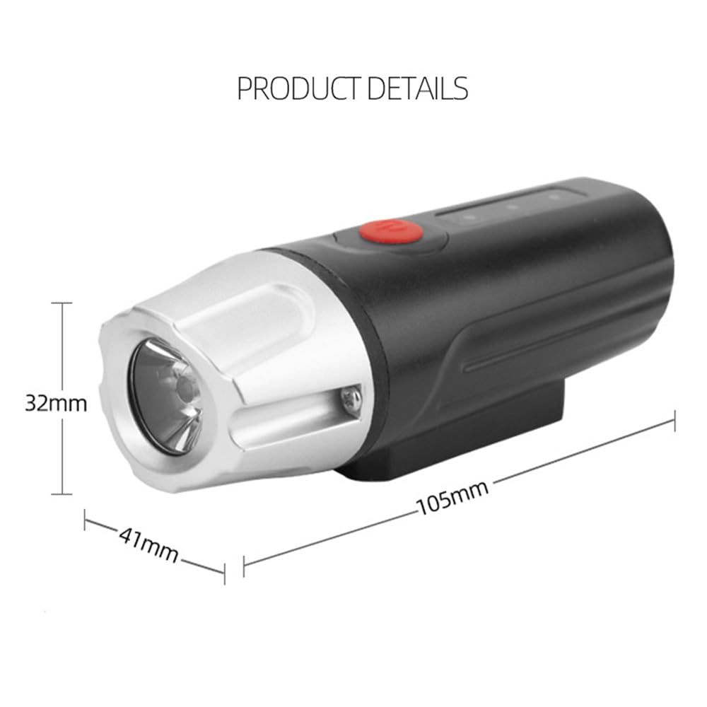 300 Lumen Super Bright USB Ricaricabile Bicicletta Luce Luce Anteriore Leggera Luce Posteriore per Ciclismo Sicurezza con Impermeabile
