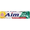 Aim Whitening Anticavity Fluoride Toothpaste Gel Fresh Mint - 5.5 oz, Pack of 3