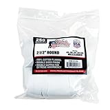 Gun Cleaning Patches - 250 Count - 2 1/2 Inch - Round