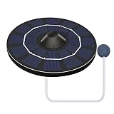 LOKOO 5 Pcs Solar Water Air Pump, Pool Fish Tank Oxygenator, Air Bubble for Fish Tank, No Noise Sola