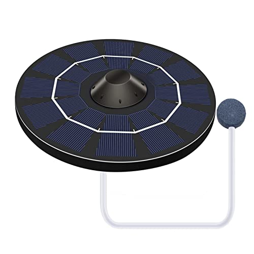 Lokoo 5 Pcs Solar Water Air Pump, Pool Fish Tank Oxygenator, Air Bubble For Fish Tank, No Noise Solar Pond Aerator For Pond Fishing Pool Oxygen Increasing #TOP24